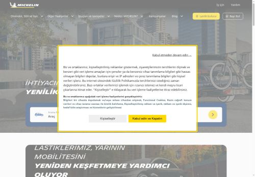 MICHELIN lastiklerini, ürünlerini ve daha fazlasını keşfedin | Michelin Türkiye Resmi Websitesi