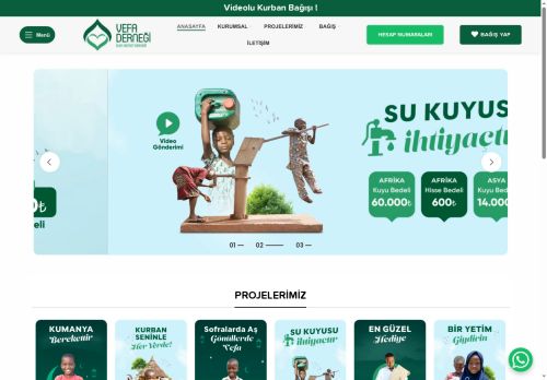 Vefa Derneği | İnsani Yardım Derneği