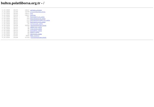 Polatlı Borsa Günlük Bülteni
