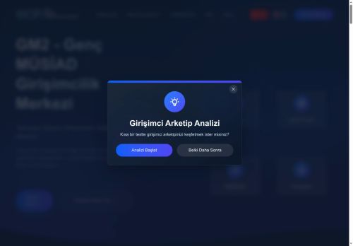 Genç MÜSİAD Girişimcilik Merkezi - GM2