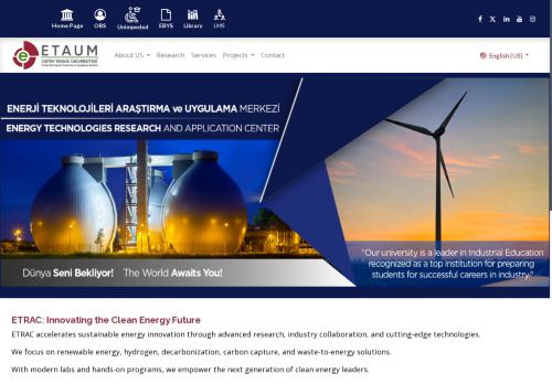 Home | Enerji Teknolojileri Araştırma Ve Uygulama Merkezi