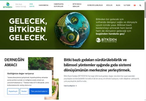 Bitki Bazlı Beslenme ve Sürdürülebilirlik | Bitkiden Derneği