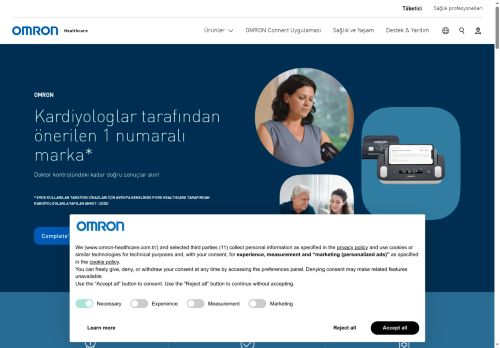 Tıbbi Cihazlar ve Sağlık Çözümleri | OMRON TR