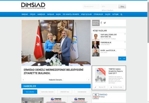 Denizli İnşaat Malzemesi Satıcıları İş Adamları Derneği - DİMSİAD