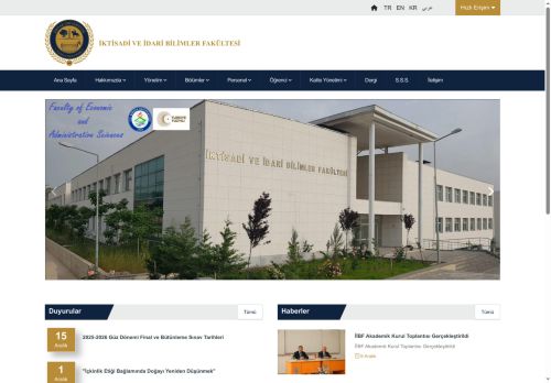İktisadi Ve İdari Bilimler Fakültesi