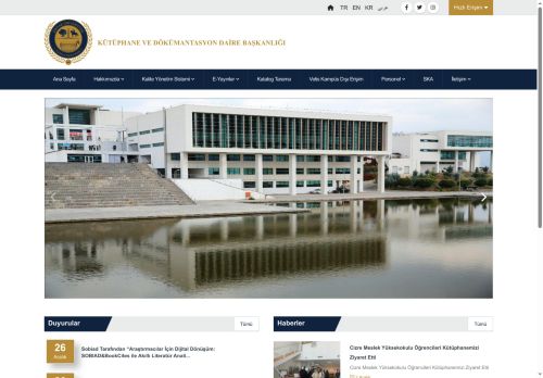 Kütüphane Ve Dokümantasyon Daire Başkanlığı