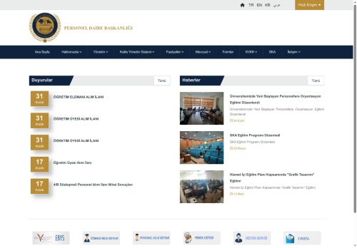 Personel Daire Başkanlığı