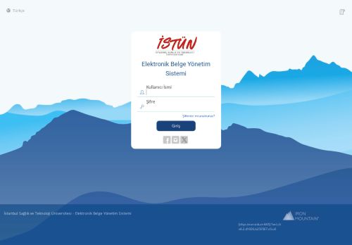 Giriş Sayfası - enVision