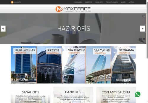 MaxOffice Profesyonel Ofis Çözümleri, Hazır Ofis Hizmetleri, Sanal Ofis Hizmetleri, Ofis Kiralama Hizmetleri