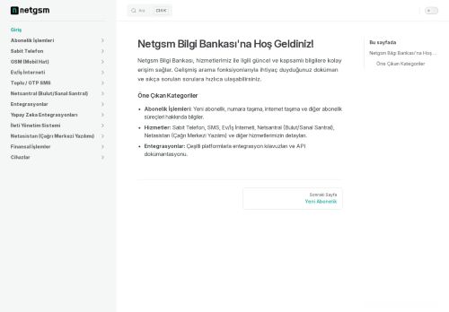 Netgsm Bilgi Bankası'na Hoş Geldiniz! | Netgsm Bilgi Bankası