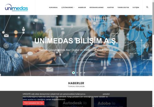 Anasayfa | UNİMEDAS Bilişim A.Ş.