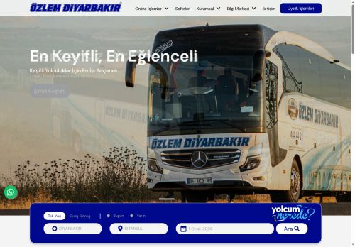 Otobüs Bileti | ozlemdiyarbakir.com.tr - Özlem Diyarbakır
