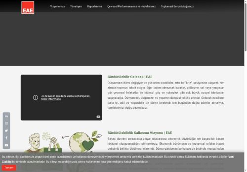 EAE Elektrik | Sürdürülebilirlik