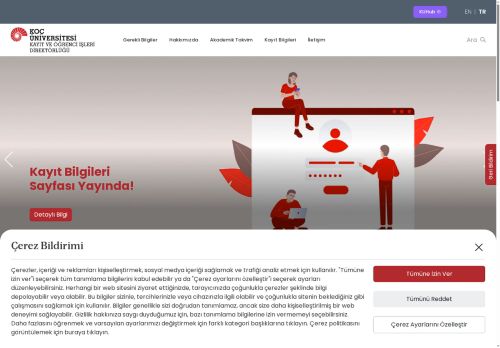 Koç Üniversitesi - Kayıt ve Öğrenci İşleri Direktörlüğü