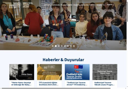 İTÜ | Endüstriyel Tasarım Bölümü