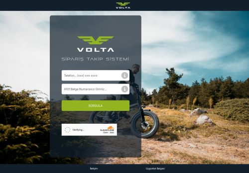 Volta Motor - Sipariş Takip