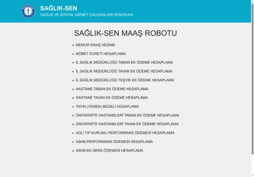 Sağlık-Sen Maaş Robotu