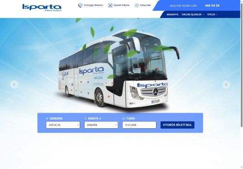 Isparta Petrol Turizm | Otobüs Bileti