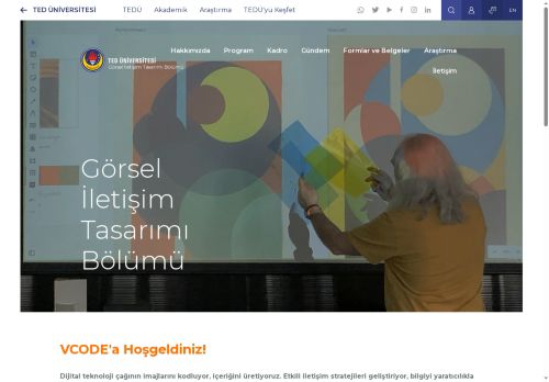 Görsel İletişim Tasarımı Bölümü | TED Üniversitesi