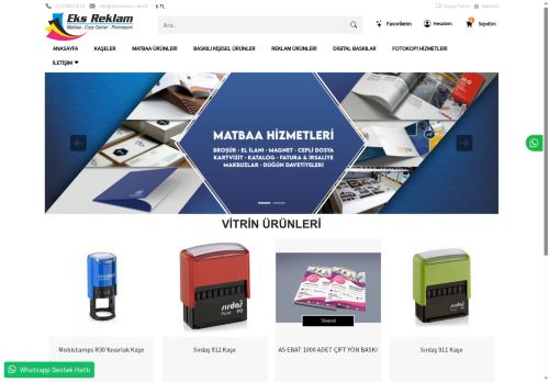 eksreklam.com.tr | Matbaa-Copy Center-acil kaşe
