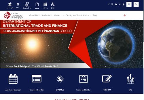 Course contents | İİBF-Uluslararası Ticaret ve Finansman (İngilizce)