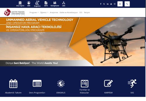 Home | MYO İnsansız Hava Aracı Teknolojisi ve Operatörlüğü