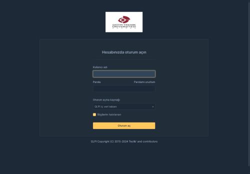 GLPI - Kimlik doğrulama