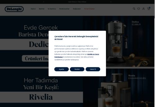 De'Longhi Elektrikli Ev Aletleri ve Avantajlı Fiyatları | De'Longhi Türkiye