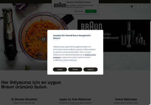 Braun Household Elektrikli Ev Aletleri | Braun Household Türkiye