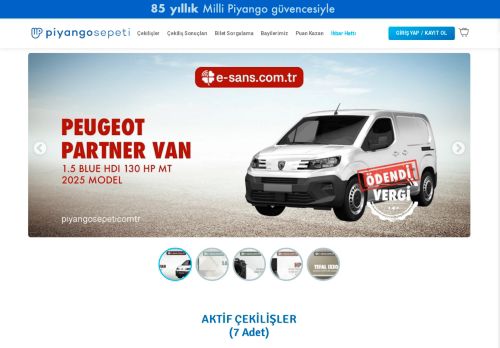 Muhteşem Ödüller Sizi Bekliyor - Piyango Sepeti Açıldı