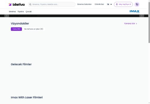 Sinema ve Film Bileti Satış Platformu | Biletiva