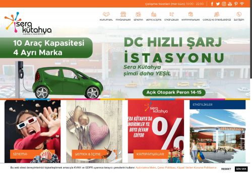 Alışveriş ve Yaşam Merkezi - Sera Kütahya AVM