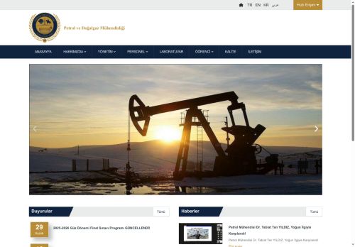 Petrol ve Doğalgaz Mühendisliği