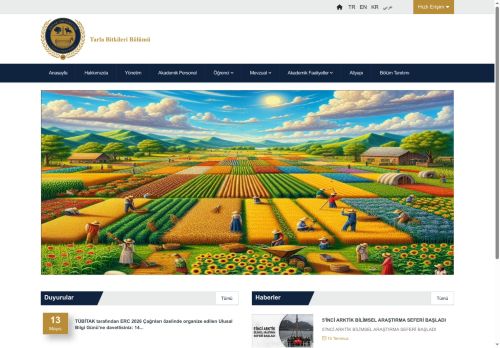 Tarla Bitkileri Bölümü