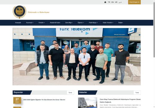 Elektronik ve Haberleşme