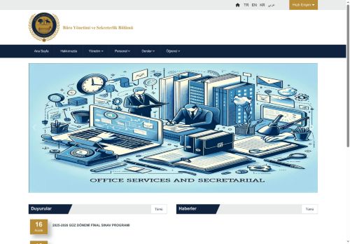 Büro Yönetimi ve Sekreterlik Bölümü / Personel / akademik
