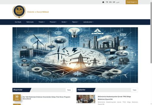 Elektrik Ve Enerji Bölümü / Personel / akademik