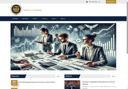 Muhasebe Ve Vergi Bölümü / Personel / akademik