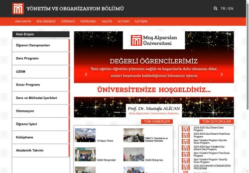 Ana Sayfa | Muş Alparslan Üniversitesi