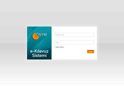 e-Klavuz Login