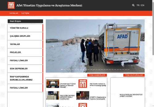 Ana Sayfa | Muş Alparslan Üniversitesi