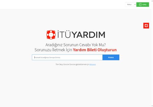 İTÜ Yardım