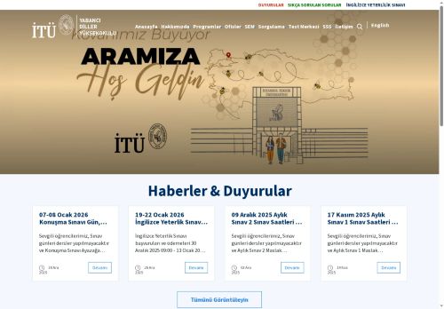 ITU | School of Foreign Languages