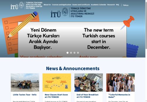 İTÜ | Turkish Teaching Application and Research Center
