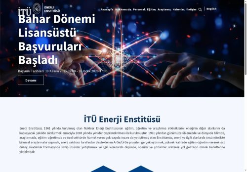 İTÜ | Enerji Enstitüsü