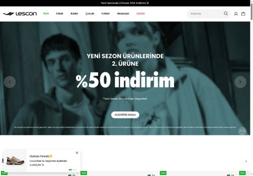 Lescon Spor Giyim ve Spor Ayakkabı Modelleri