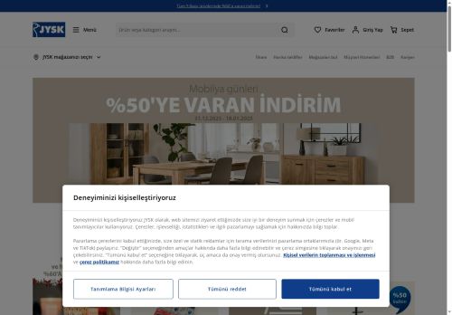 JYSK | Eviniz için mobilya seçenekleri – Her zaman harika teklifler ✓