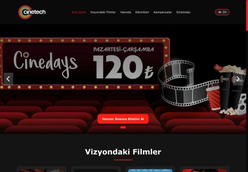 Sinema Deneyimini Yaşa - Cinetech