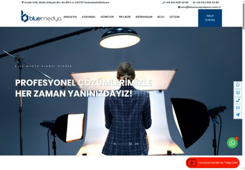 Ankara Video ve Tanıtım Filmi Çekimi | Dijital Medya Ajansı | Blue Medya Ajansı