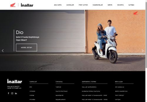 İnallar - Honda Motosiklet Bayi Bursa